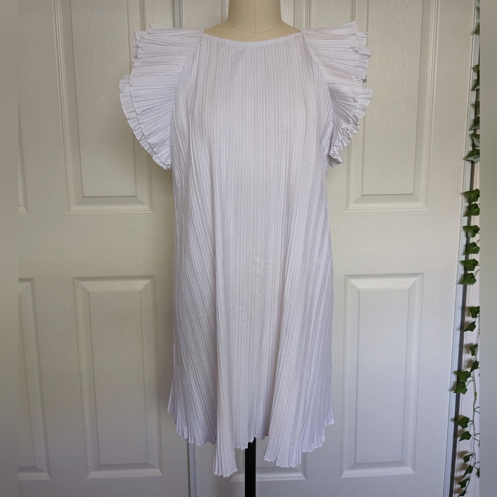 Zara pleated dress